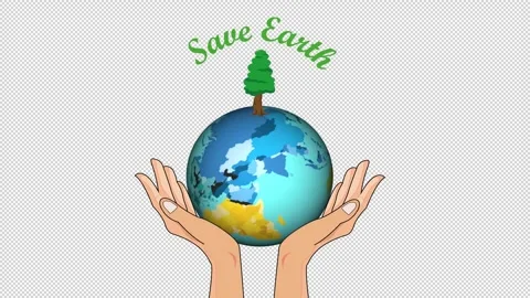 Save earth 4 Stock Footage 308139191