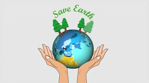 Save earth 6 Stock Footage 308137685