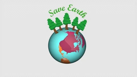 Save earth 7 Stock Footage 308137691