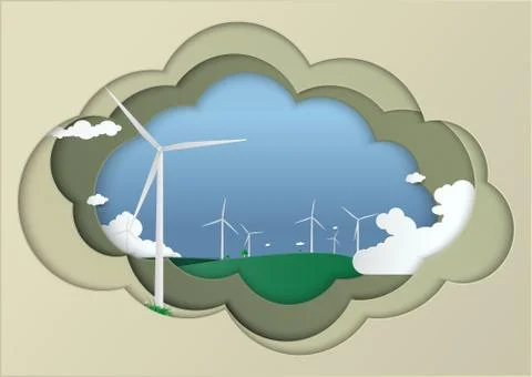Save Earth Planet World Concept. World environment day concept. safe the worl Stock Illustration