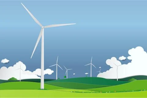 Save Earth Planet World Concept. World environment day concept. safe the worl Stock Illustration