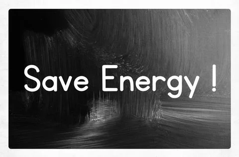 Save energy concept Stock Photos