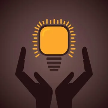 Save energy concept symbol Stock Illustration