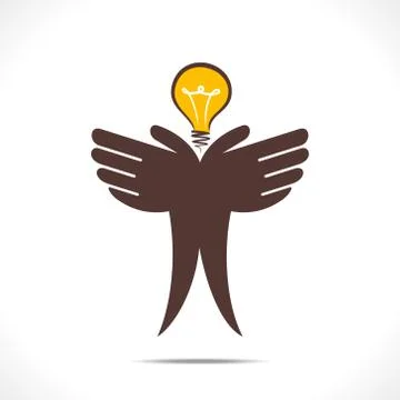 Save energy or idea concept vector Stock Illustration