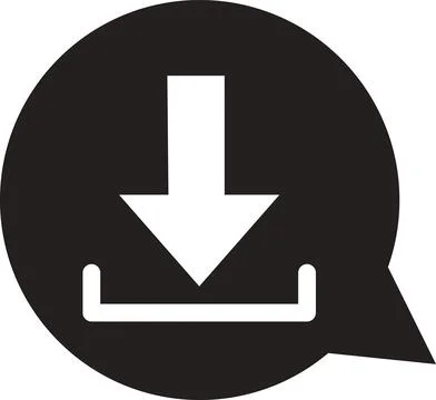 Save File, Download Content, Offline Access Illustrazione stock