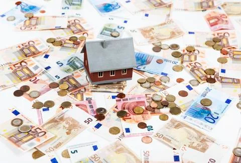 Save for house construction Stock Photos