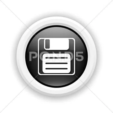 Save icon Stock Illustration