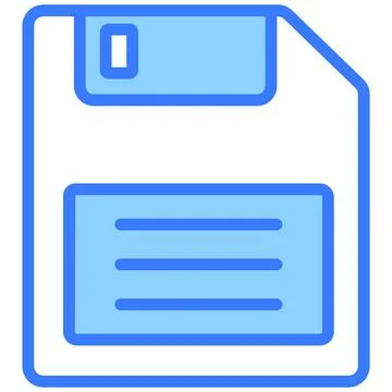 Save Icon. User interface Vector Illustration, As a Simple Vector Sign and .. Stock Illustration