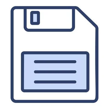 Save Icon. User interface Vector Illustration, As a Simple Vector Sign and .. Stock Illustration