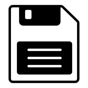 Save Icon. User interface Vector Illustration, As a Simple Vector Sign and .. Stock Illustration