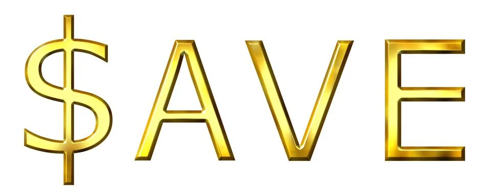 Save Stock Illustration