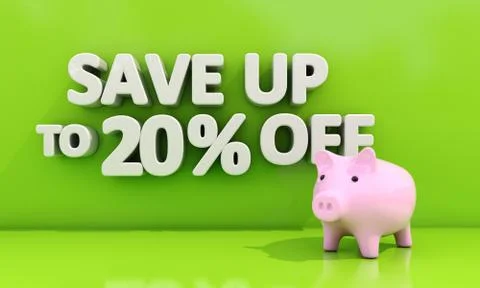 Save up Stock Illustration