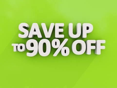 Save up Stock Illustration