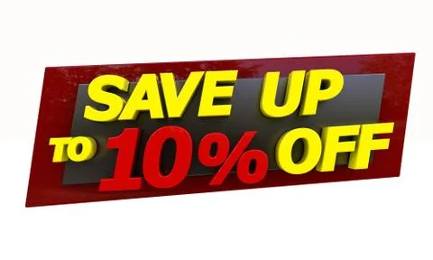 Save up Ilustração Stock