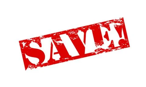Save Stock Illustration
