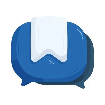 Save message Stock Illustration