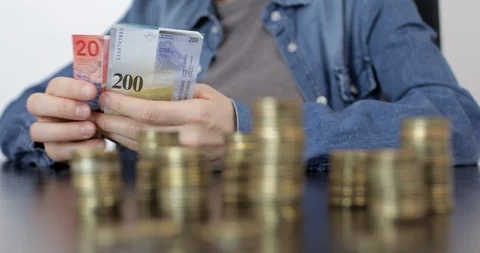 Save money concept. Stock Footage 122291679