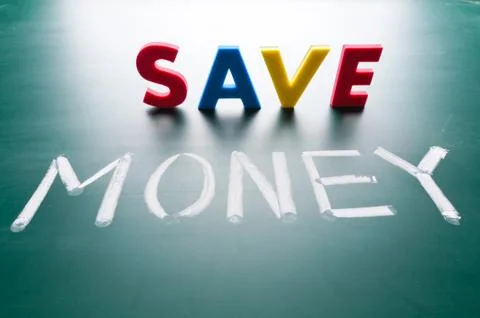Save money concept 스톡 사진