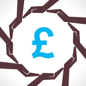 Save money concept - vector illustration Illustrazione stock