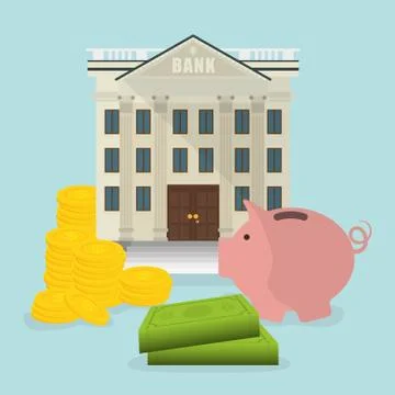 Save money design Ilustración de archivo