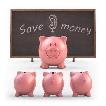 Save Money Stock Illustration