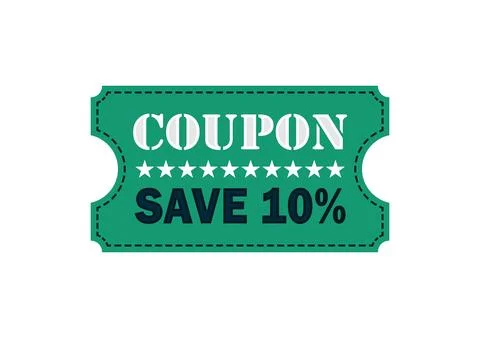 Save More with Discount Voucher Code Stock-Illustration