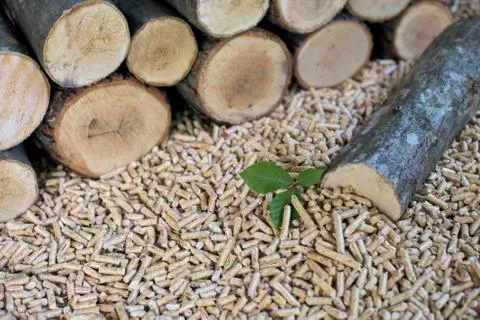 Save the nature - renewable materials Stock Photos