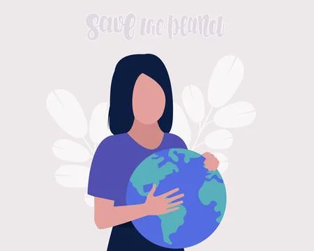 Save the planet concept Stock-Illustration