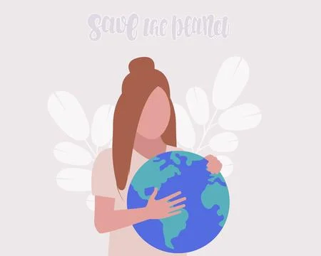 Save the planet concept Stock-Illustration