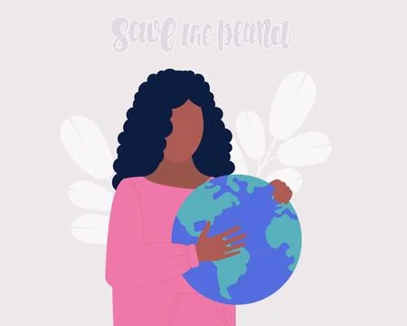 Save the planet concept Stock-Illustration