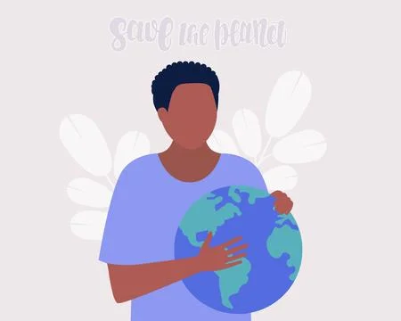 Save the planet concept Stock-Illustration