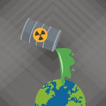 Save planet design. Enviroment icon. Flat illustration Stock Illustration