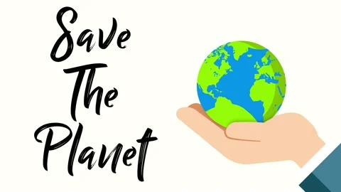 Save the planet earth 4K Abstract and Modern Background Concept Stock Footage 141446958