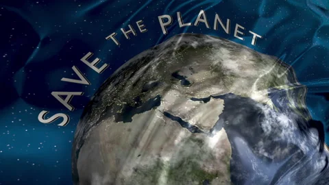 Save the Planet Earth Stock Footage 306588936