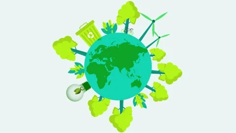 Save THE Planet Stock Footage 284174789