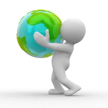 Save planet Stock Illustration