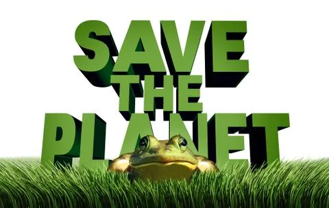 Save The Planet Stock Illustration