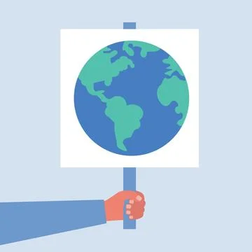 Save the planet Stock Illustration
