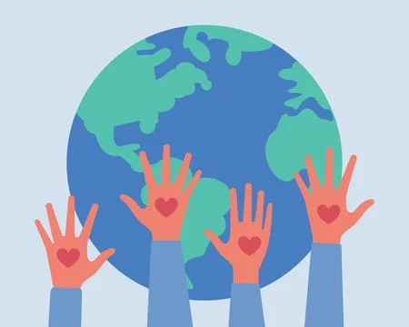 Save the planet Stock Illustration