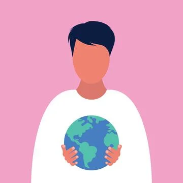 Save the planet Stock Illustration