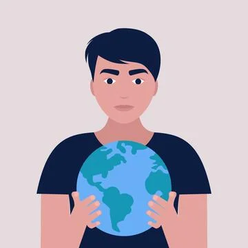 Save the planet Stock-Illustration