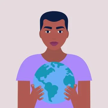 Save the planet Stock-Illustration