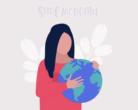 Save the planet Stock-Illustration