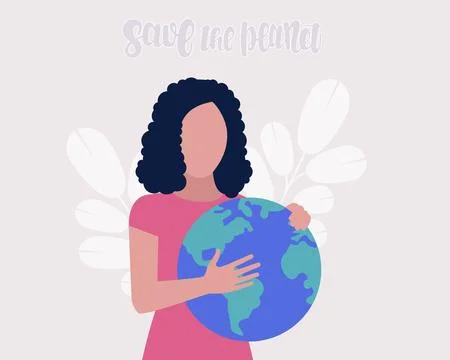 Save the planet Stock-Illustration