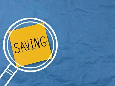 Save position and money. how to save your money. savings account in the bank. Stock Photos