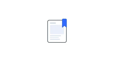 Save Post Bookmark Confirmation 库存影片 340448243