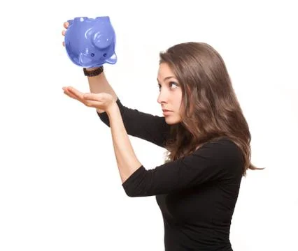 Save for a rainy day. Stock Photos