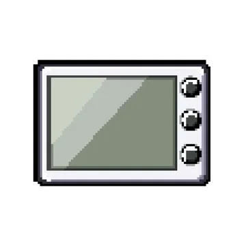 Save shower timer pixel art vector illustration Stockillustratie