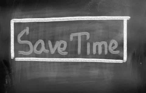 Save time concept Stock Illustration