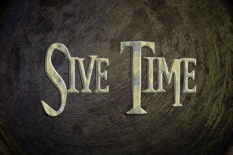 Save time concept Stock Illustration
